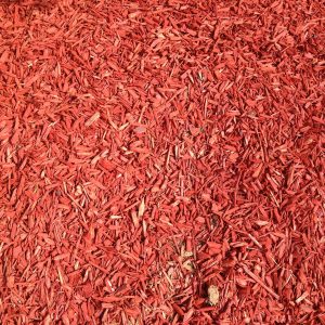 Red Dyed Mulch